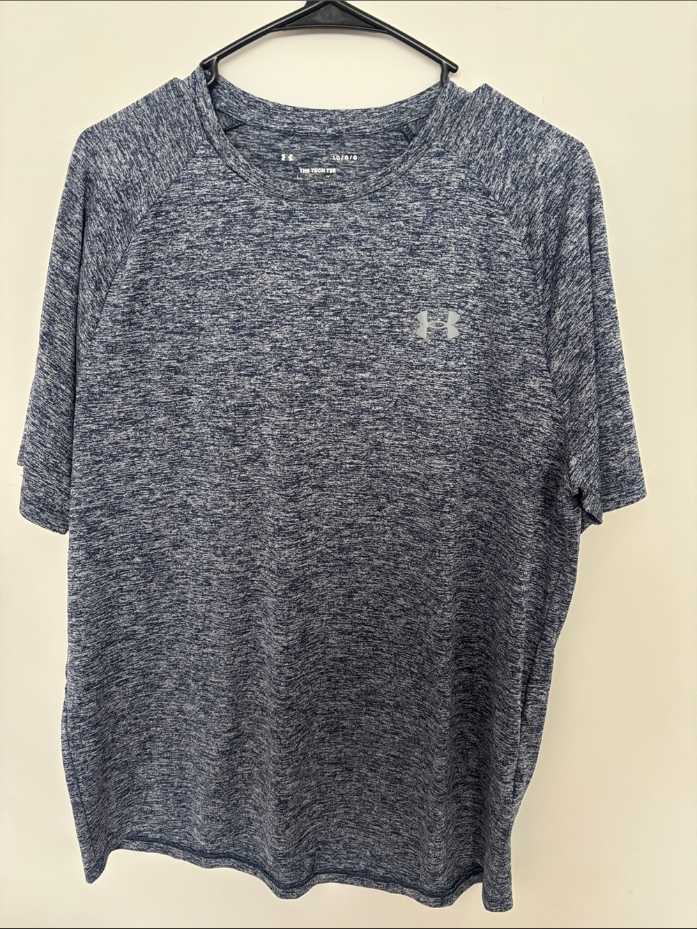 Under Armour Men's Heathered Navy Performance Short Sleeve Tee